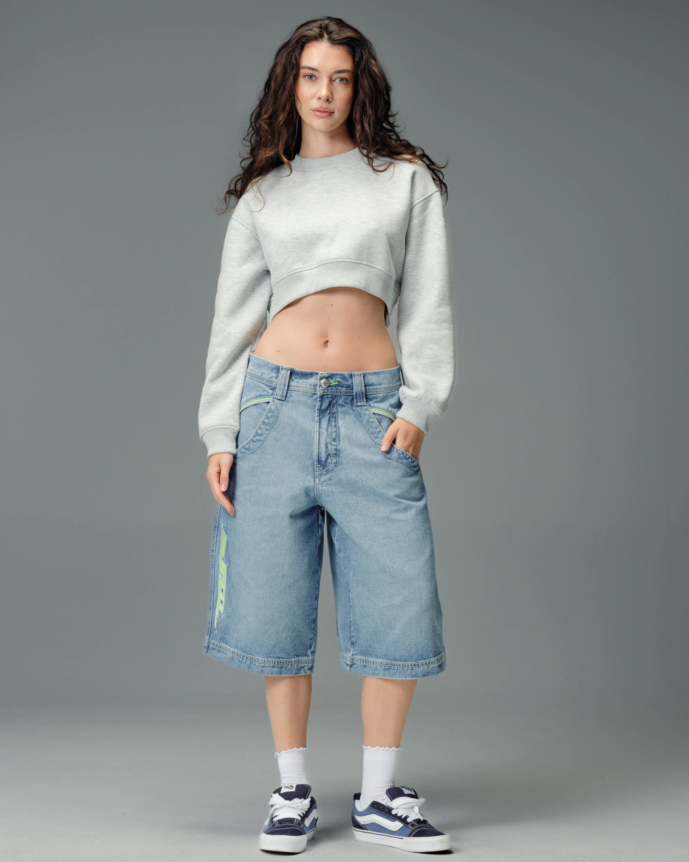 W Sequencer Shorts. 15" Inseam. Vintage Stone. - Image 3