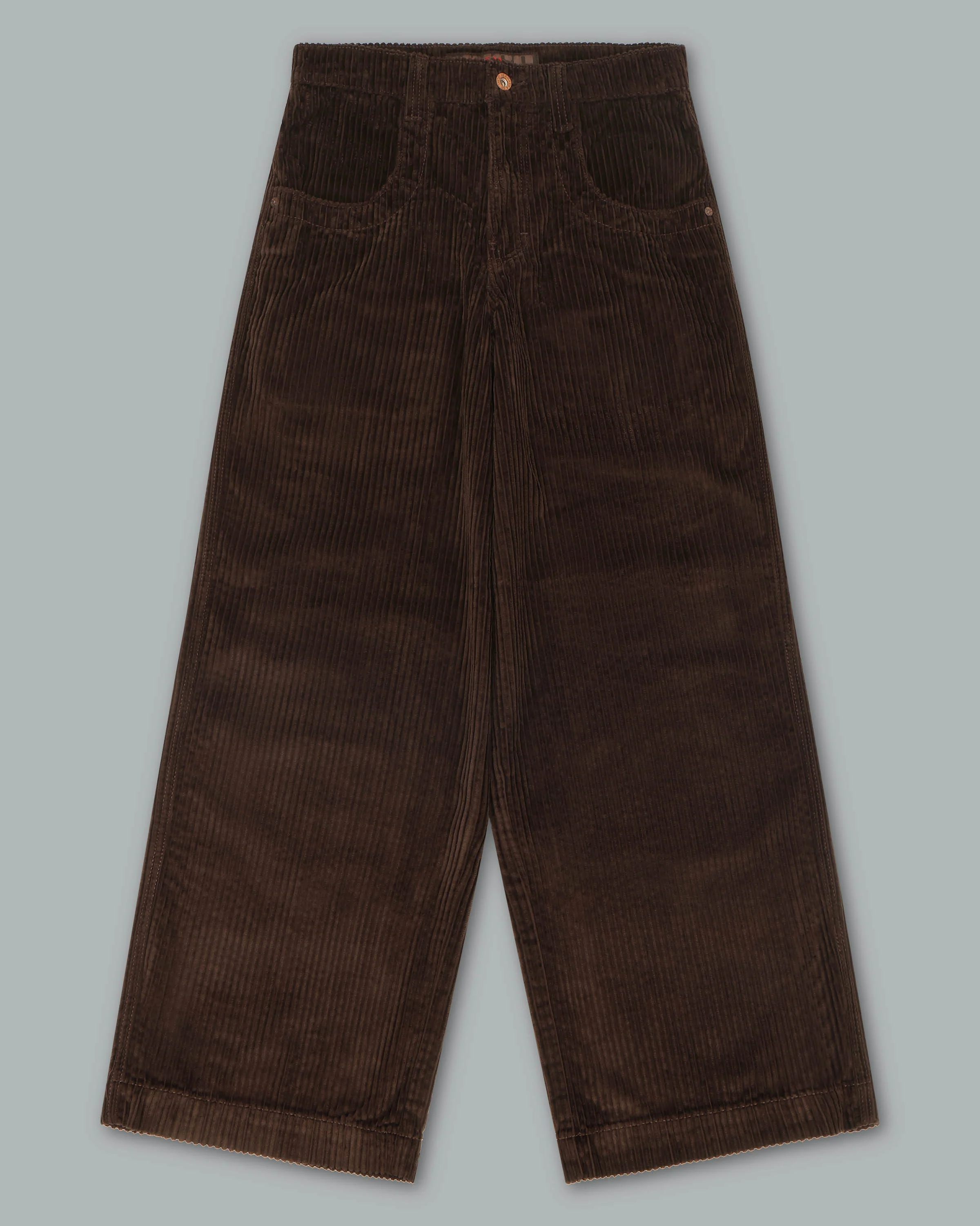 W101 Twin Cannon. 26". 4 Wale Corduroy. Java Brown. - Image 13